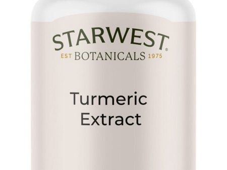 Starwest Botanicals, Turmeric Extract Herbal Dietary Supplement, 60 Capsules Cheap