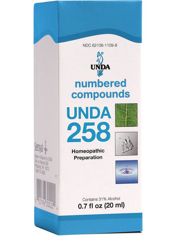 UNDA, UNDA 258 Homeopathic Preparation, 0.7 fl oz Sale