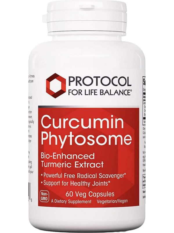 Protocol For Life Balance, Curcumin Phytosome, 60 Veg Capsules For Discount