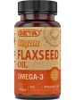 DEVA Nutrition, Vegan Flaxseed Oil, 90 Vegan Caps For Sale