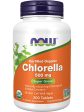 NOW Foods, Chlorella 500 mg, Organic, 200 tablets For Sale