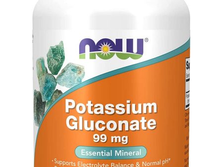 NOW Foods, Potassium Gluconate 99 mg, 250 tablets Fashion