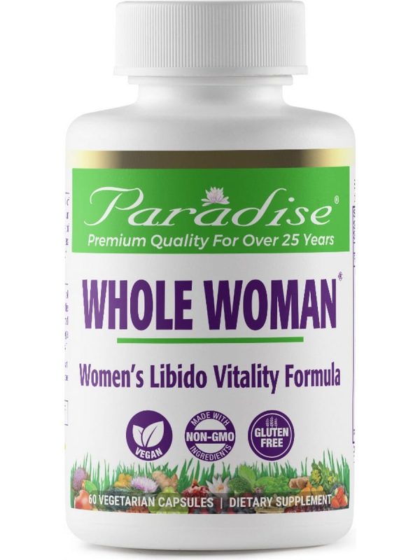 Paradise Herbs, Whole-Woman, 60 vegetarian capsules Online Sale