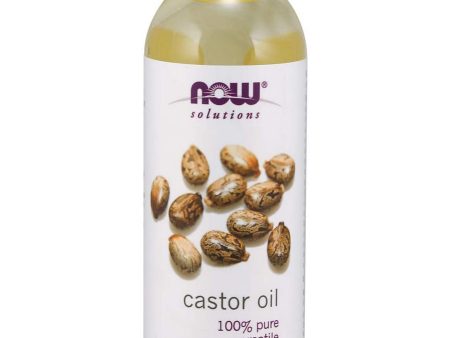 NOW Foods, Castor Oil, 100% Pure Versatile Skin Care, 4 fl oz Supply