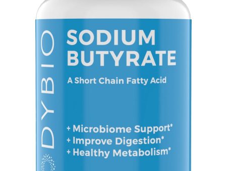 BodyBio, Sodium Butyrate, 60 Non-GMO Capsules Online Sale