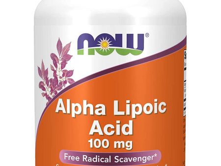 NOW Foods, Alpha Lipoic Acid 100 mg, 120 veg capsules Sale