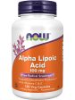 NOW Foods, Alpha Lipoic Acid 100 mg, 120 veg capsules Sale