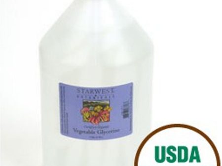 Starwest Botanicals, Vegetable Glycerin Organic, 1 Gal Sale