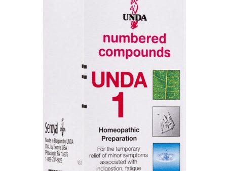 UNDA, UNDA 1 Homeopathic Preparation, 0.7 fl oz Online Hot Sale