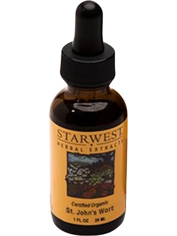 Starwest Botanicals, St John s Wort Extract Organic, 1 fl oz Discount