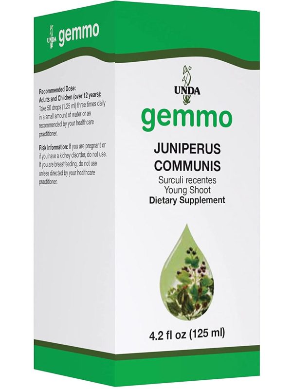 UNDA, gemmo Juniperus Communis Dietary Supplement, 4.2 fl oz Online