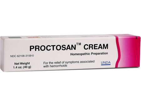 UNDA, Proctosan Cream Homeopathic Preparation, 1.4 oz Hot on Sale