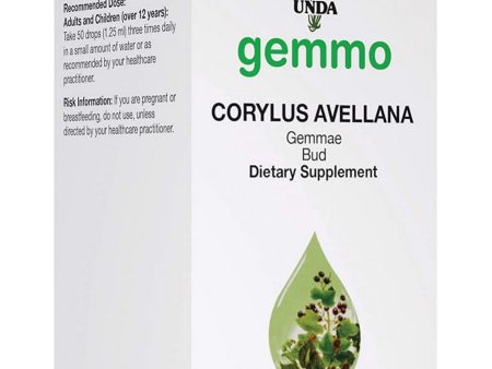 UNDA, gemmo Corylus Avellana Dietary Supplement, 4.2 fl oz Online