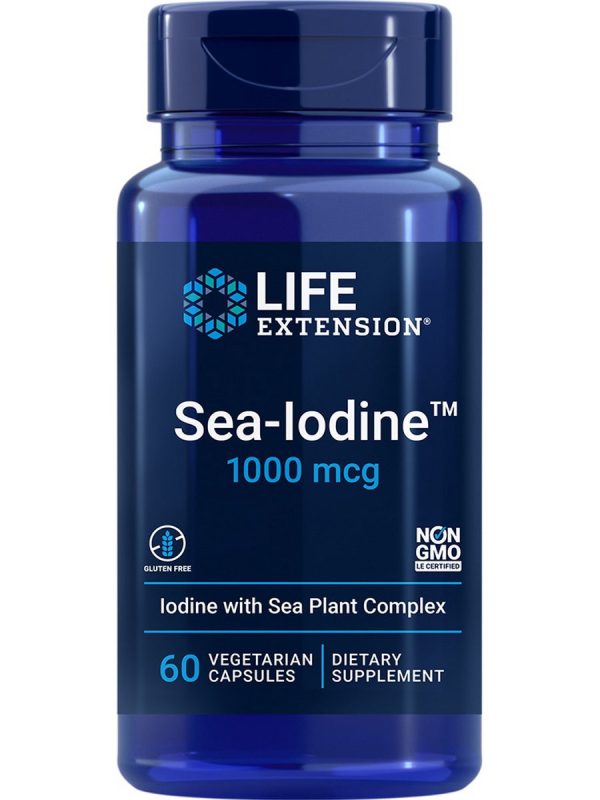 Life Extension, Sea-Iodine™, 1000 mcg, 60 vegetarian capsules Discount