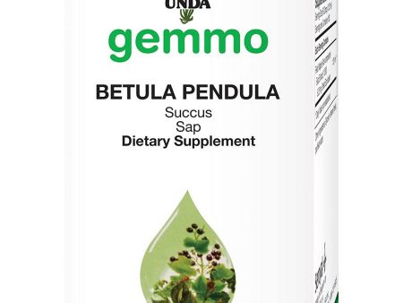 UNDA, gemmo Betula Pendula Sap Dietary Supplement, 4.2 fl oz Hot on Sale