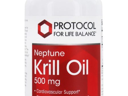 Protocol For Life Balance, Neptune Krill Oil, 500 mg, 60 Softgels For Cheap