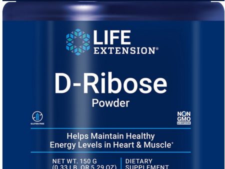 Life Extension, D-Ribose Powder, 150 grams Online