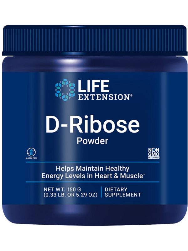 Life Extension, D-Ribose Powder, 150 grams Online