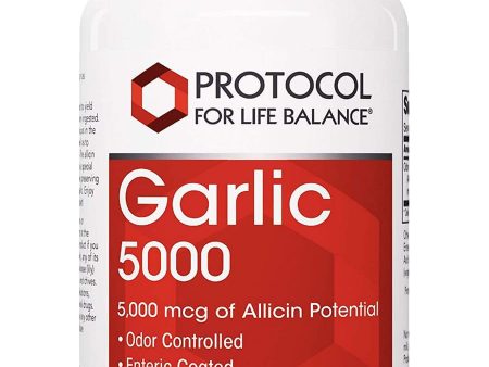 Protocol For Life Balance, Garlic, 5,000, 90 Tablets Online