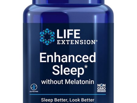 Life Extension, Enhanced Sleep without Melatonin, 30 vegetarian capsules Online Hot Sale