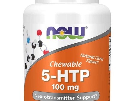 NOW Foods, 5-HTP 100 mg Chewables, 90 chewables Discount