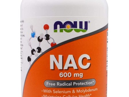 NOW Foods, NAC 600 mg, 250 veg capsules Discount