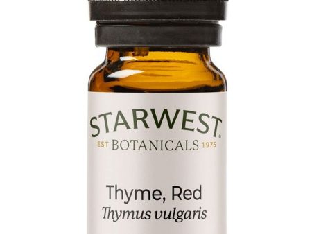 Starwest Botanicals, Thyme Red Essential Oil, 1 3 fl oz For Cheap