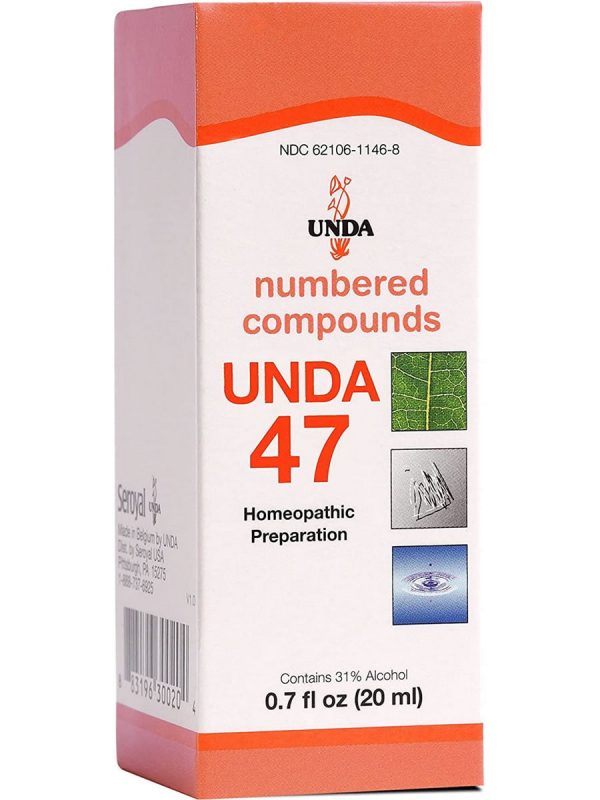 UNDA, UNDA 47 Homeopathic Preparation, 0.7 fl oz For Cheap