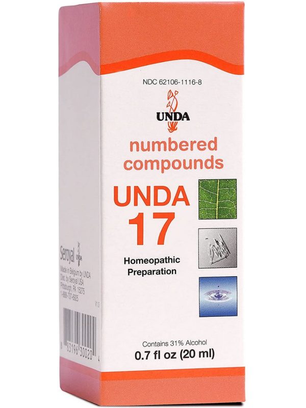 UNDA, UNDA 17 Homeopathic Preparation, 0.7 fl oz Hot on Sale