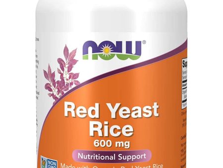 NOW Foods, Red Yeast Rice 600 mg, 240 veg capsules on Sale