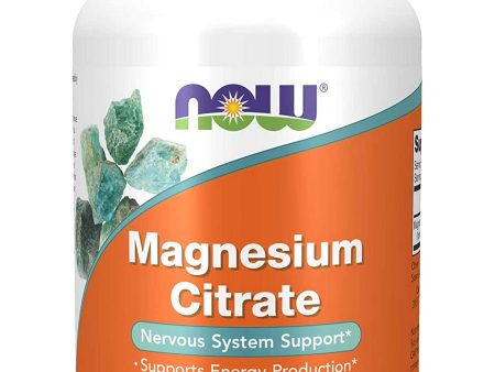 NOW Foods, Magnesium Citrate, 120 veg capsules Discount