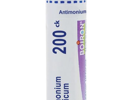 Boiron, Antimonium Tartaricum 200CK, 80 Pellets For Sale