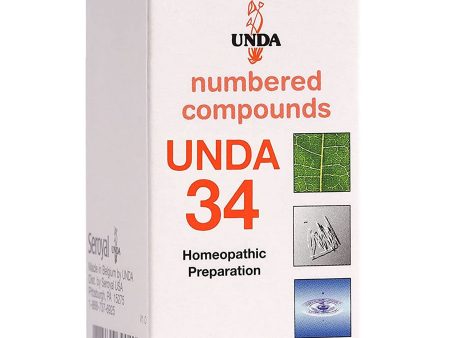 UNDA, UNDA 34 Homeopathic Preparation, 0.7 fl oz Discount