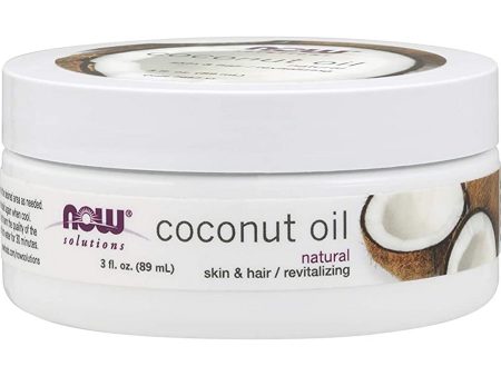 NOW Foods, Coconut Oil, Natural, 3 fl oz Online now