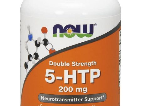 NOW Foods, 5-HTP, Double Strength 200 mg, 120 veg capsules For Discount