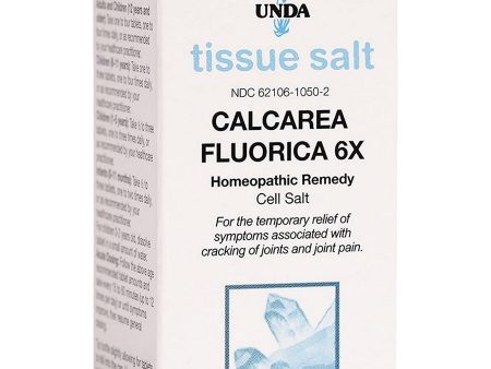 UNDA, Calcarea Fluorica 6X Homeopathic Remedy, 100 Tablets Online Sale