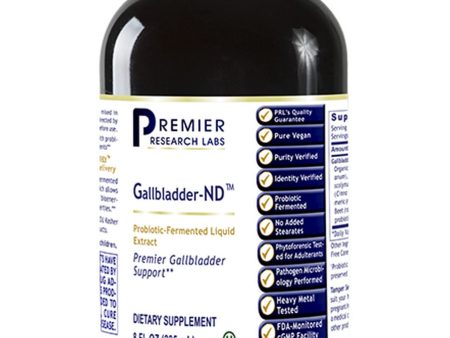 Premier Research Labs, Gallbladder-ND, 8 fl oz Sale