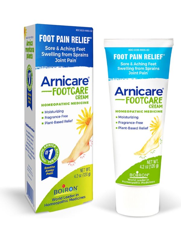 Boiron, Arnicare Footcare Cream, 4.2 oz Online Hot Sale