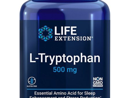 Life Extension, L-Tryptophan, 500 mg, 90 vegetarian capsules Cheap